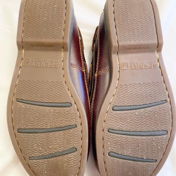 Sperry Men size 9M Mako Canoe Moc Boat Shoe in \